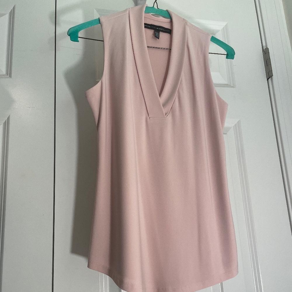 WHBM blouse light pink xxs . Excellent condition